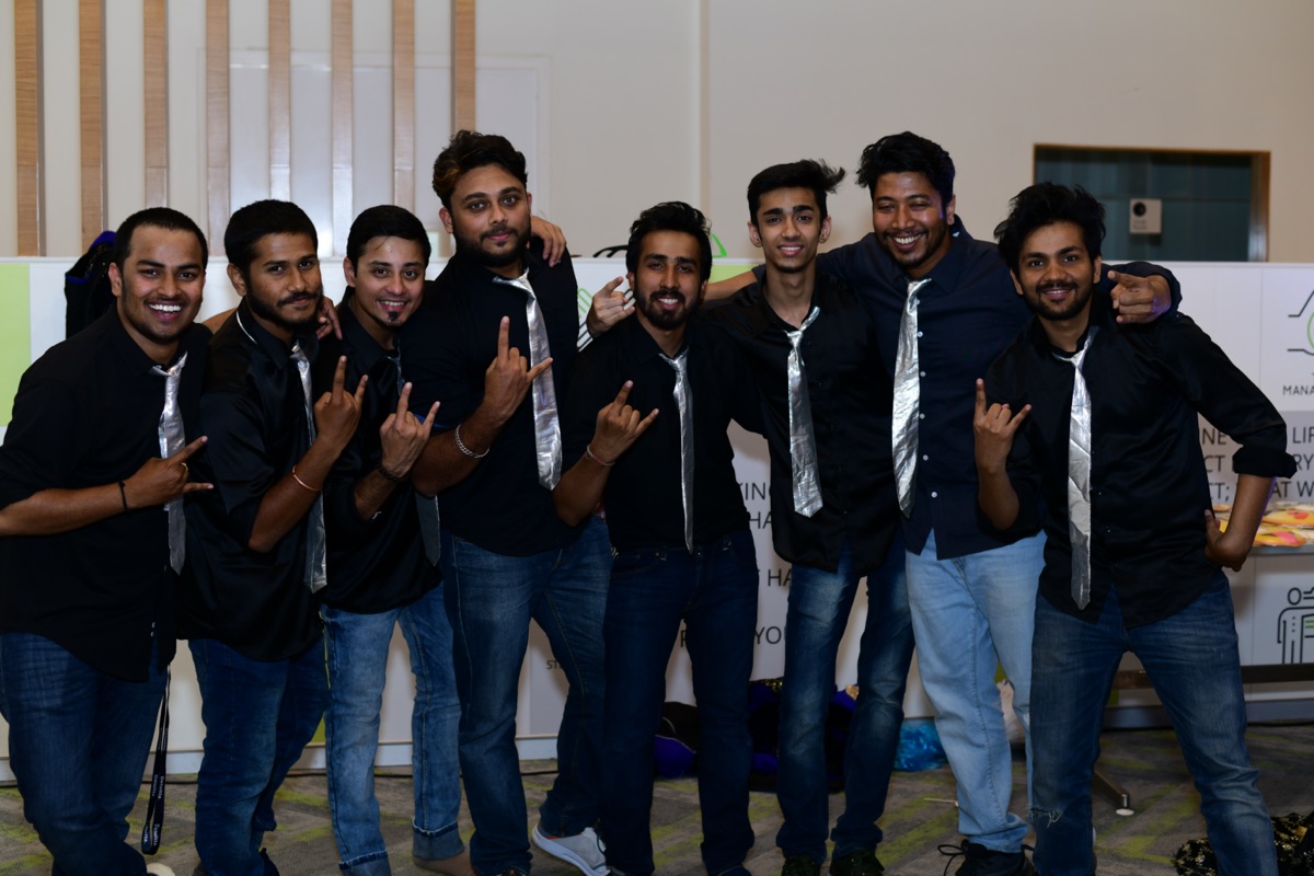 Zealots Dance Crew stage performance at corporate gala Hyderabad